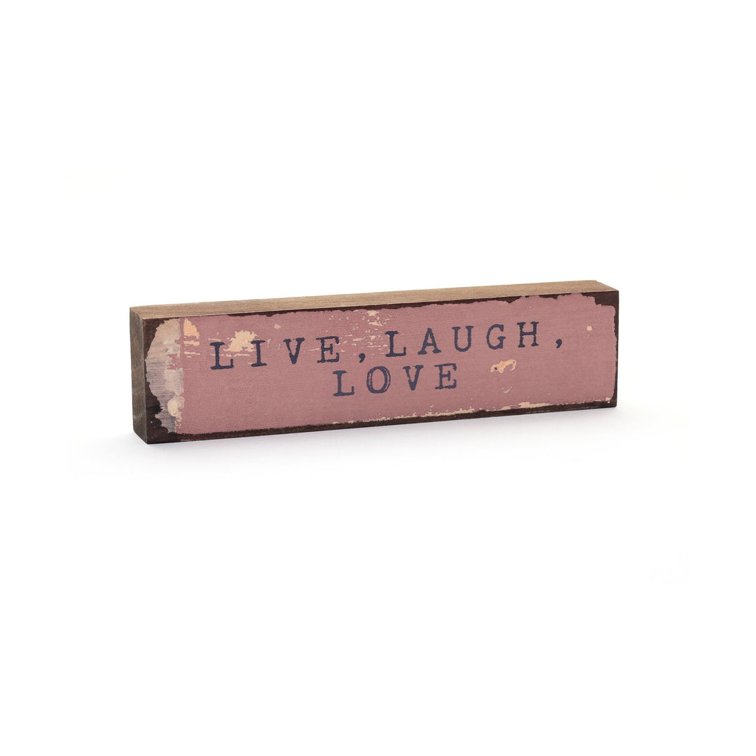 Live, Laugh, Love Timber Bit - Cedar Mountain Studios