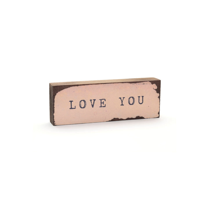 Love You (Pink) Timber Bit - Cedar Mountain Studios