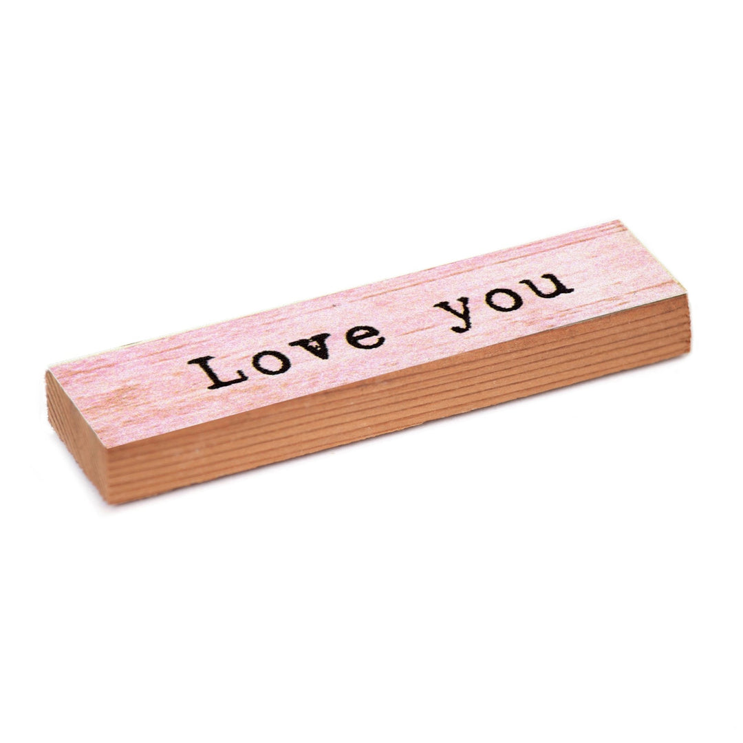 Love You Timber Magnet - Cedar Mountain Studios