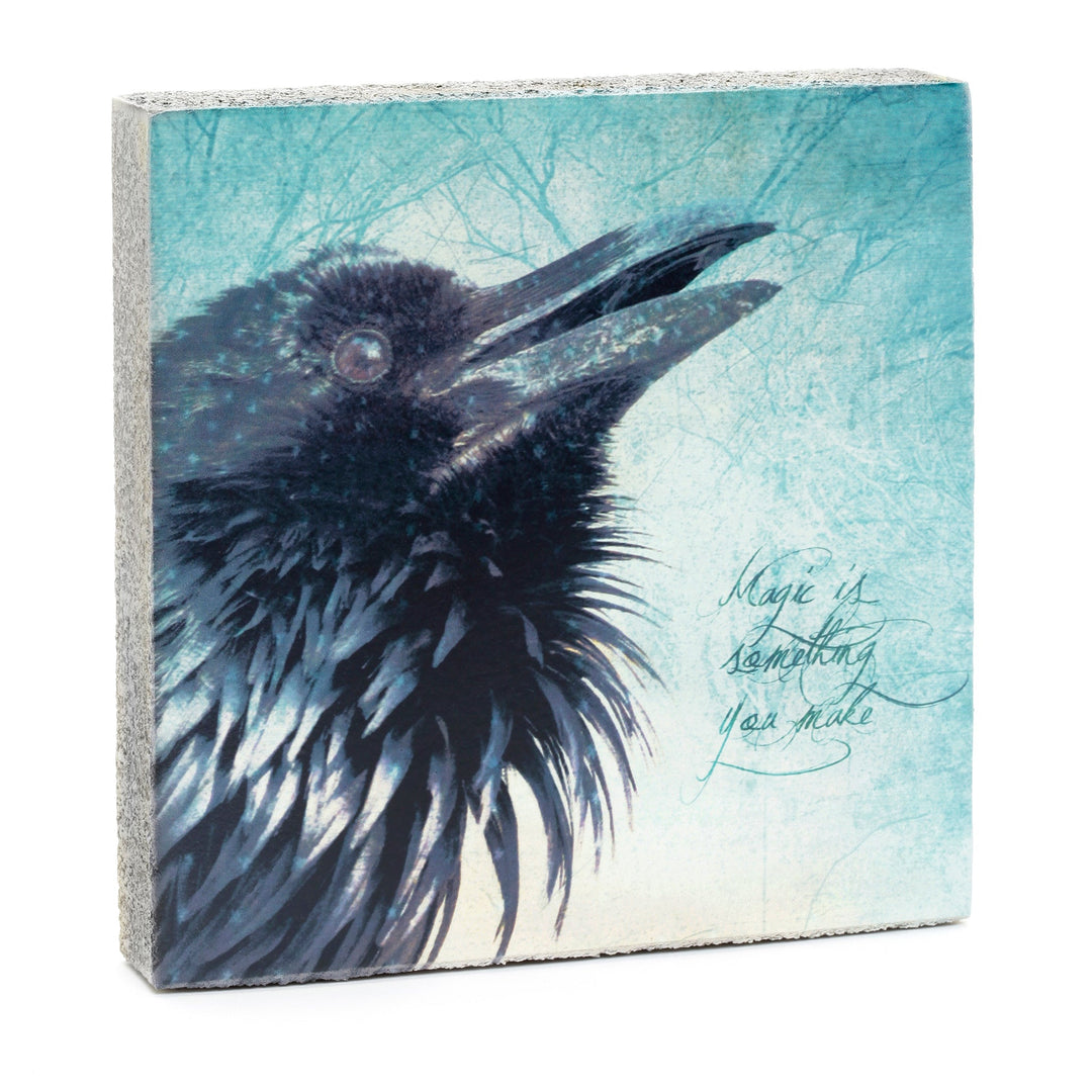 Magic Raven Art Block - Cedar Mountain Studios