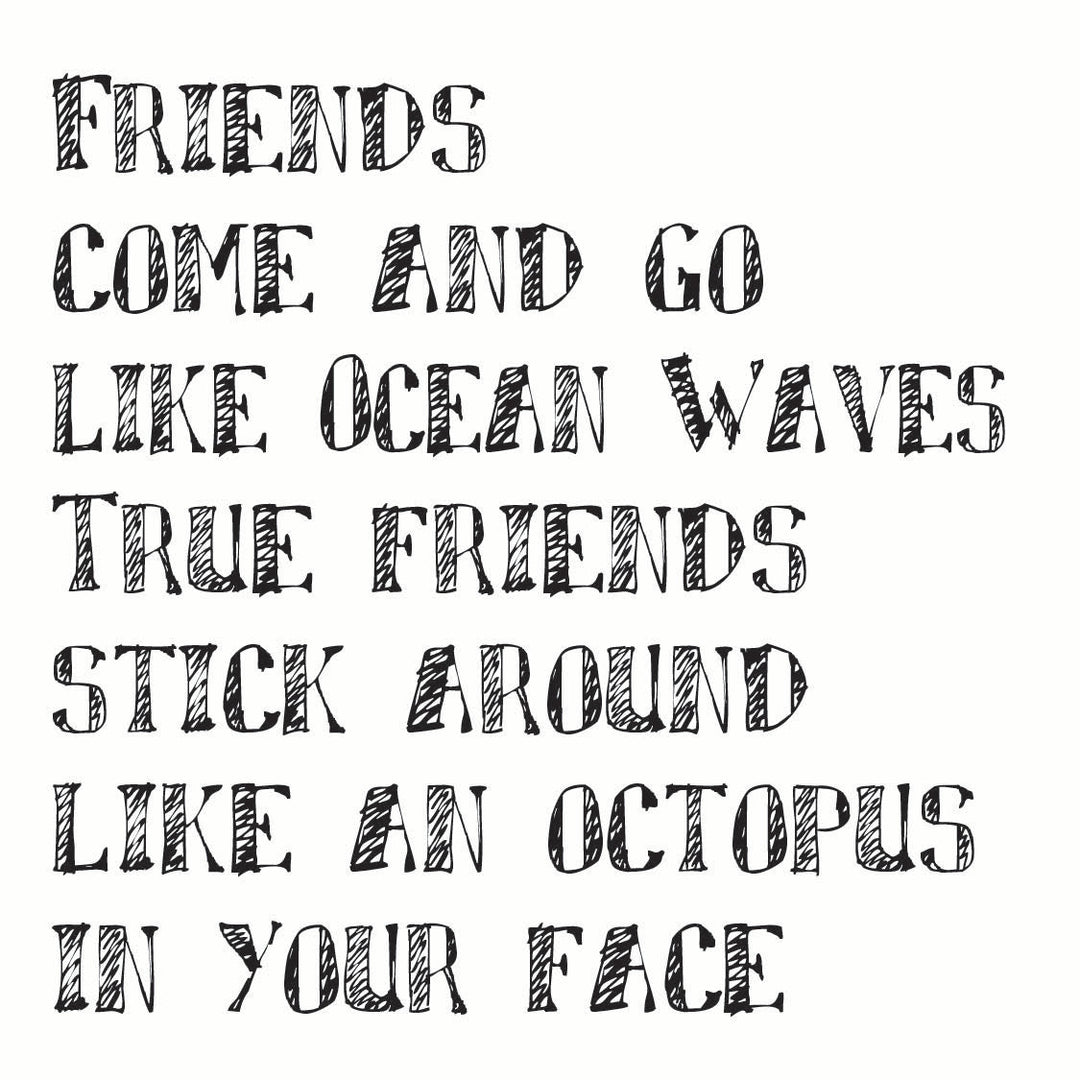 Octopus Face Coaster or Magnet - Cedar Mountain Studios
