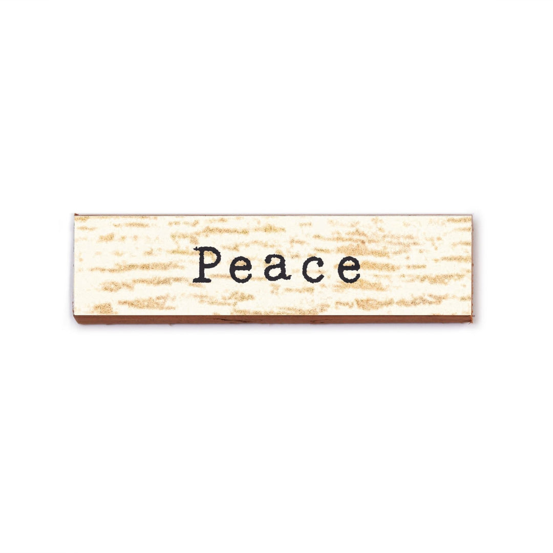 Peace Timber Magnet - Cedar Mountain Studios