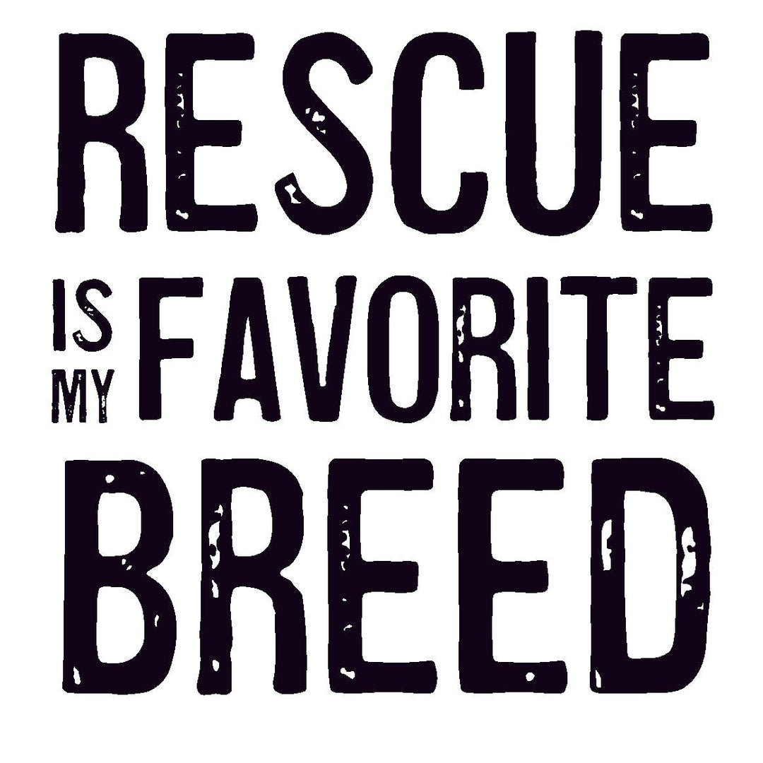 Rescue is My Favorite Coaster or Magnet - Cedar Mountain Studios