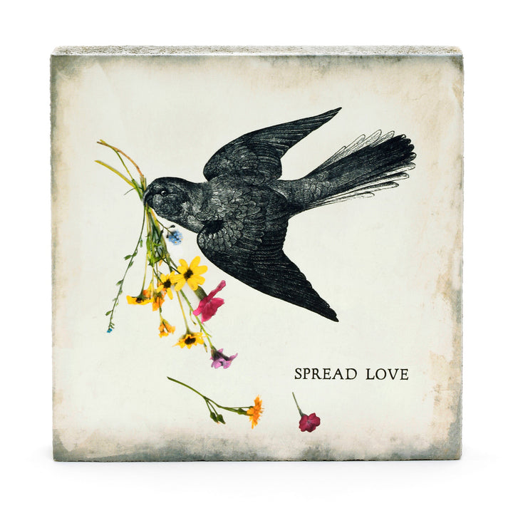 Spread Love Art Block - Cedar Mountain Studios