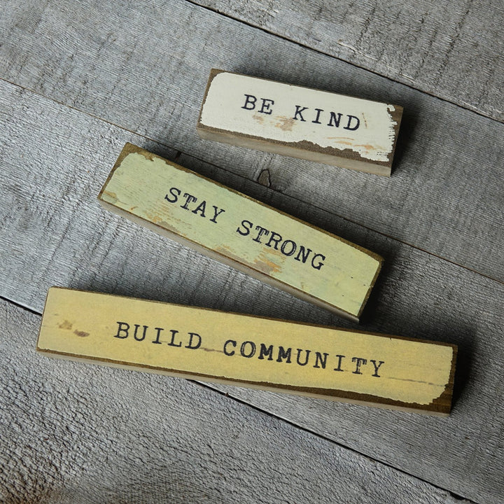 Stay Strong Timber Bit - Cedar Mountain Studios