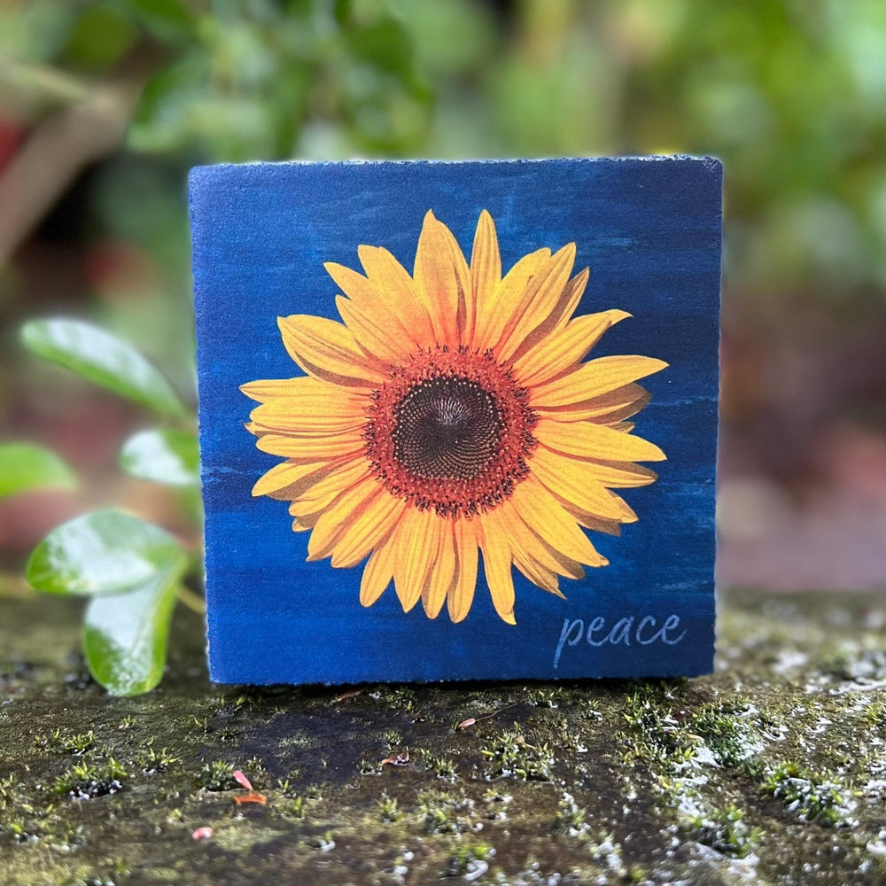 Sunflower of Peace Art Block - Cedar Mountain Studios