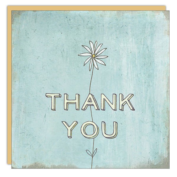 Homemade Cards - Blue Flower Design - Simple Thank You Cards – Cedar ...