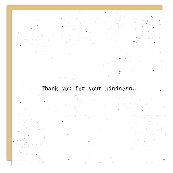 Thank You For Your Kindness - Cedar Mountain Studios