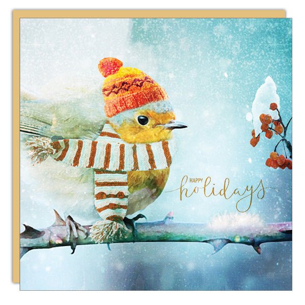 Winter Bird - Holiday - Cedar Mountain Studios
