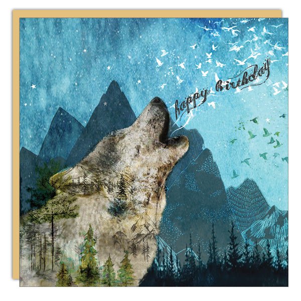 Wolf - Birthday - Cedar Mountain Studios