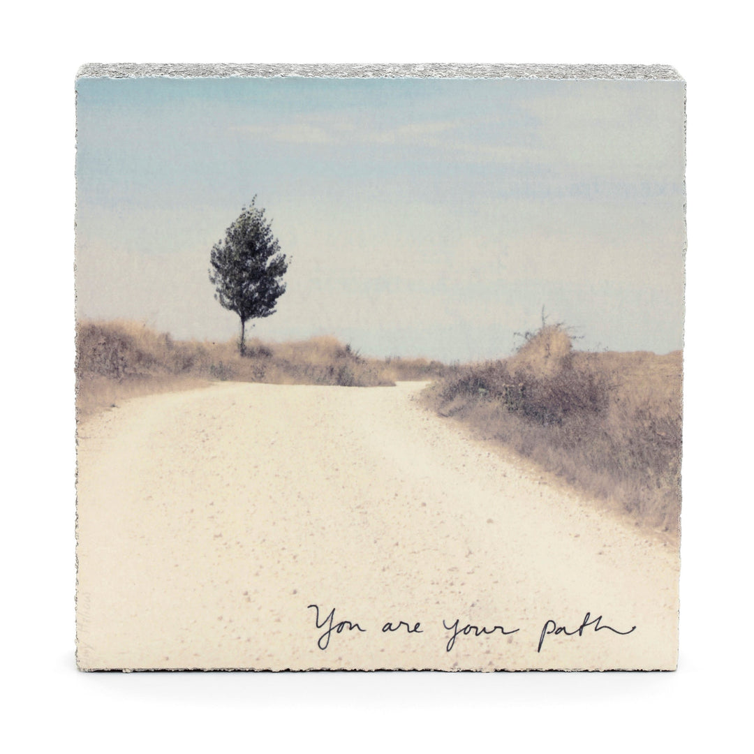 You Are Your Path Art Block - Cedar Mountain Studios