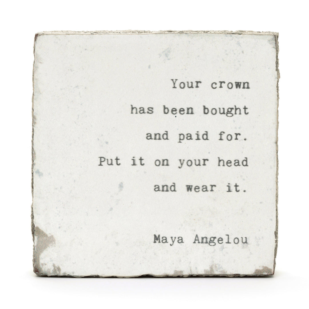 Your Crown (Mary Angelou) Little Gem - Cedar Mountain Studios